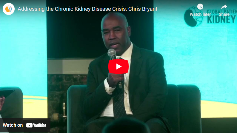 Adressing the Chronic Kidney Disease Crisis: Chris Bryant