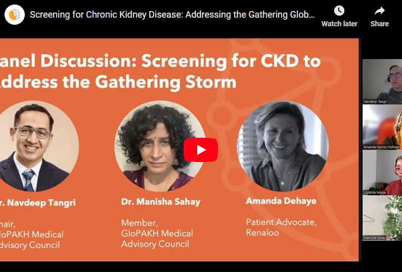 [Webinar] Screening for Chronic Kidney Disease: Addressing the Gathering Global Storm