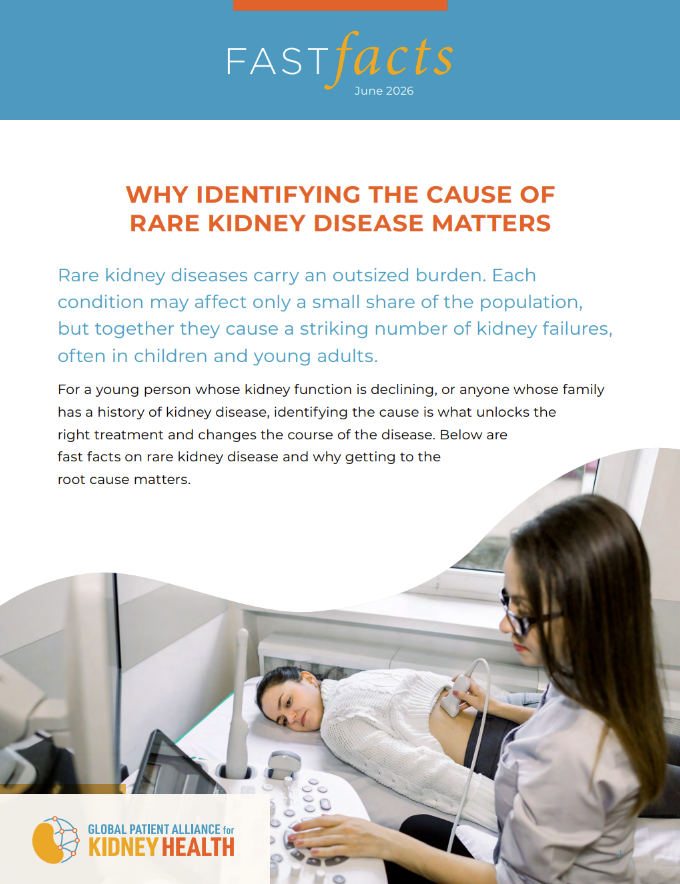 WHY IDENTIFYING THE CAUSE OF RARE KIDNEY DISEASE MATTERS
